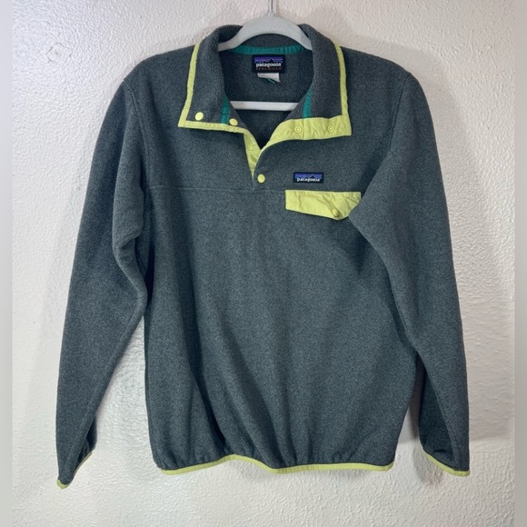 Women's Lightweight Synchilla® Snap-T® Fleece Pullover Women’s Size Medium Gray - Picture 1 of 14